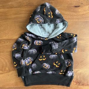 Halloween Creepin it Real Hoodie 0-6month Little Bum Bums